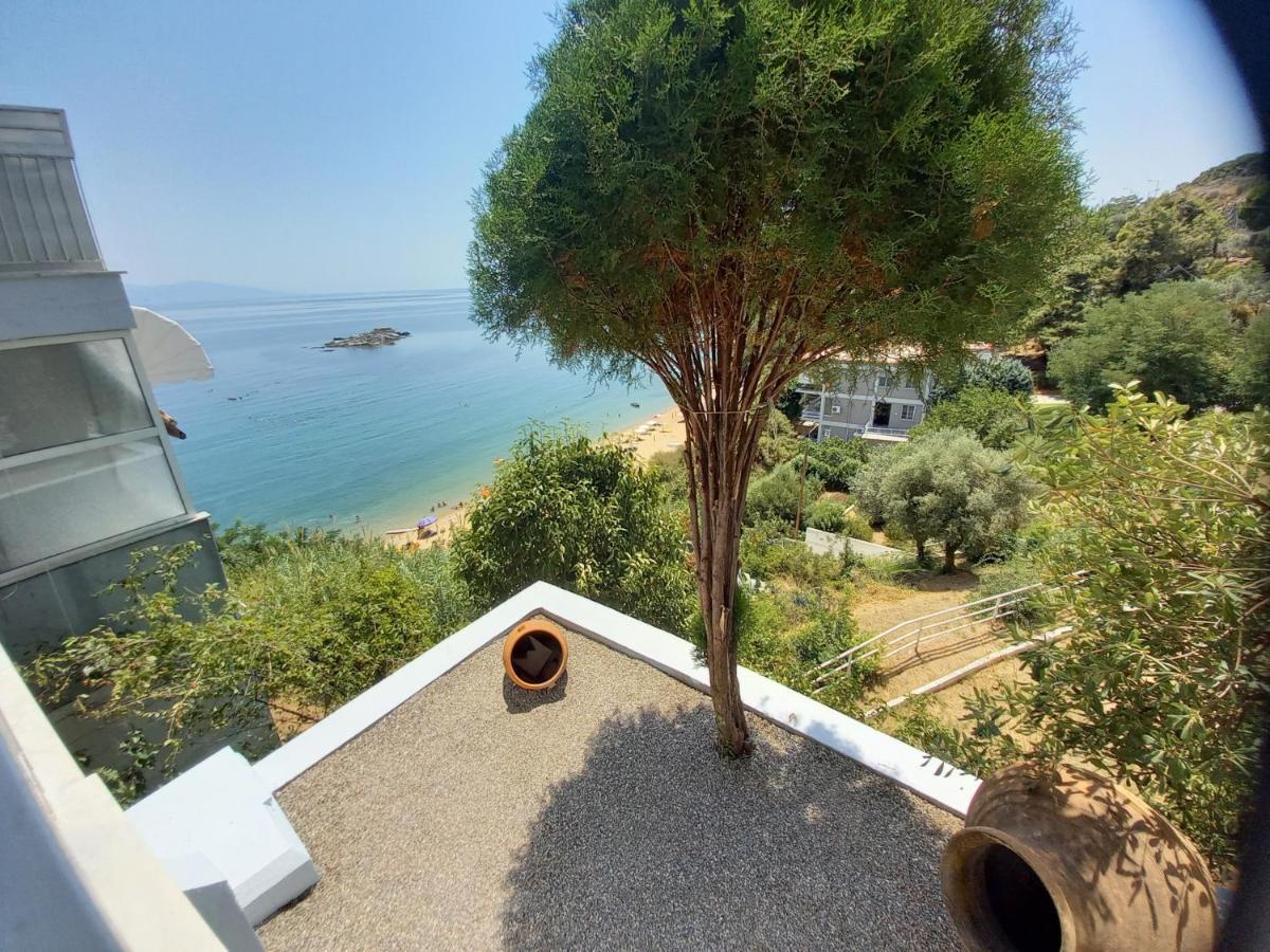 Апартаменты Balcony By The Sea Палеон-Цифликион Экстерьер фото