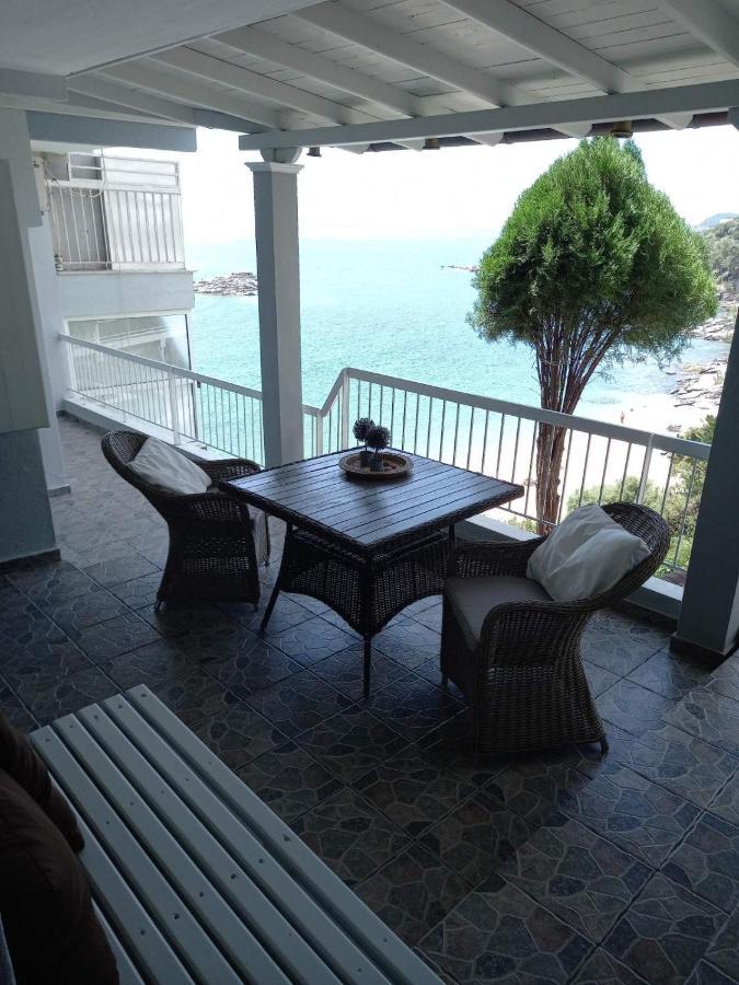 Апартаменты Balcony By The Sea Палеон-Цифликион Экстерьер фото